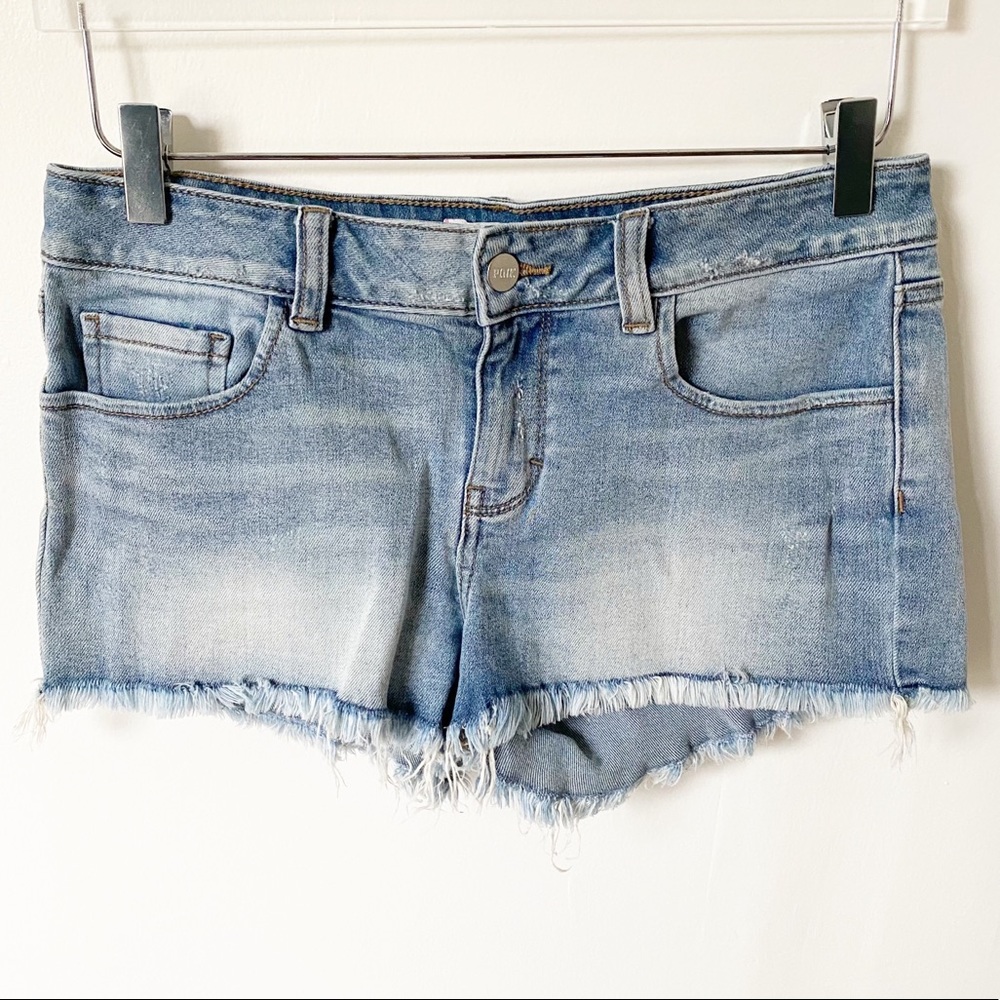 Victoria’s Secret PINK Distressed Jean Shorts